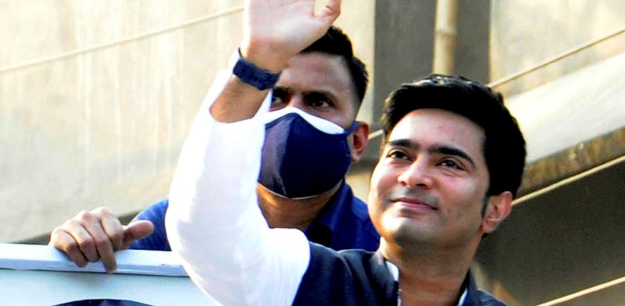 Trinamool Congress MP and nephew of WB Chief Minister Mamata Banerjee, Abhishek Banerjee. Credit: PTI Photo