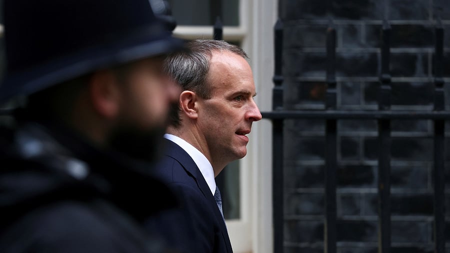 Britain's Foreign Secretary Dominic Raab. Credit: Reuters File Photo