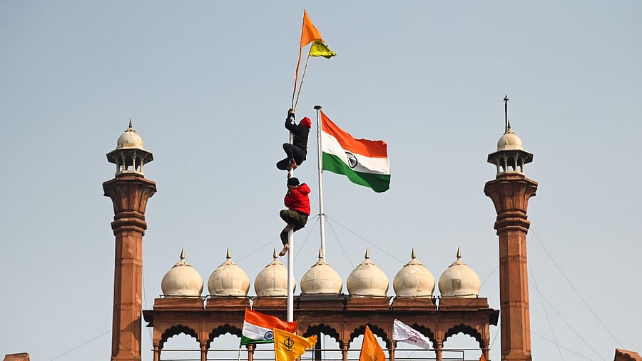 Jaspreet Singh is one of the associates and was identified from the pictures and videos in which he was purportedly standing behind Maninder Singh. Credit: Reuters File Photo