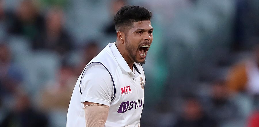 Indian paceman Umesh Yadav. Credit: AP Photo
