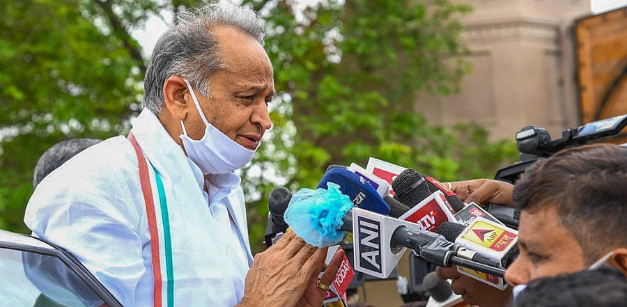 Rajasthan Chief Minister Ashok Gehlot. Credit: PTI File Photo