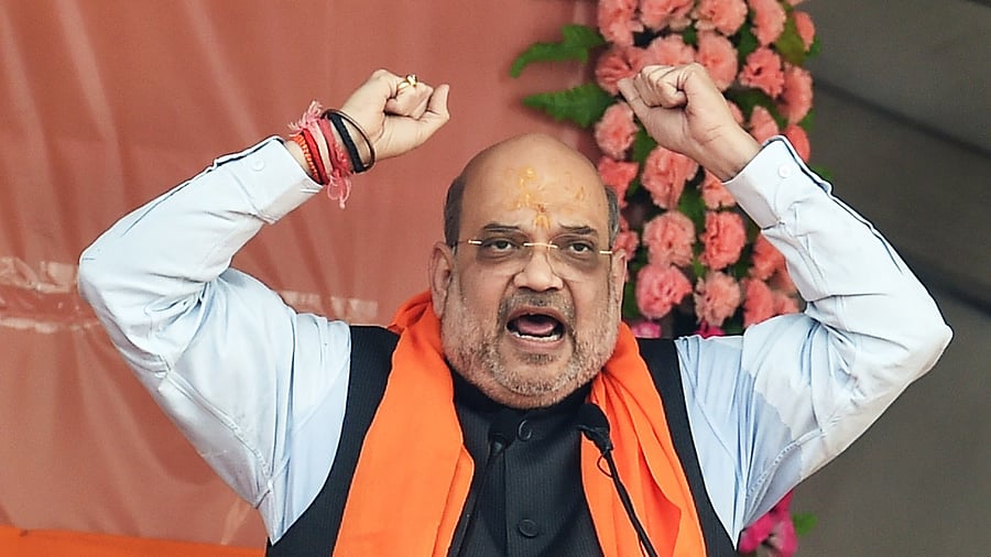 Union Home Minister Amit Shah. Credit: PTI Photo