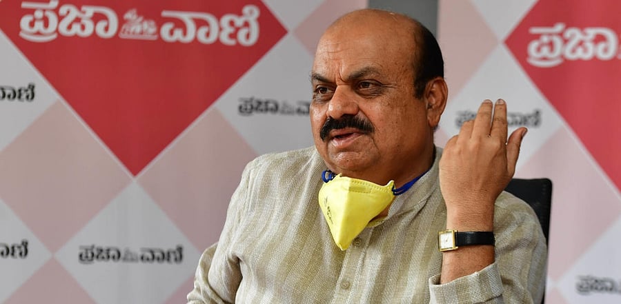 Karnataka Home Minister Basavaraj Bommai. Credit: DH File Photo