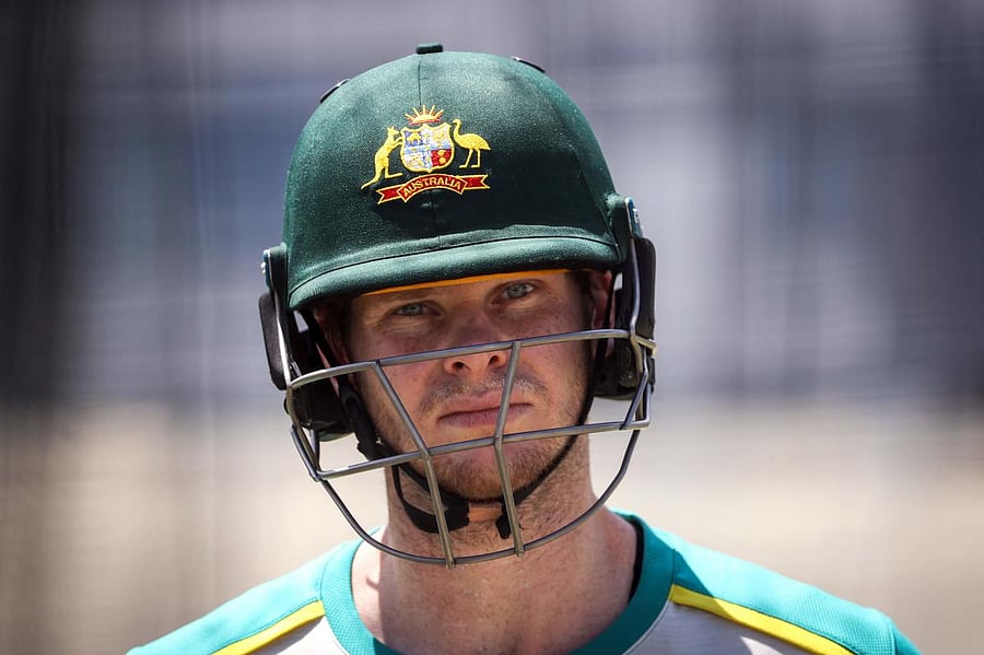 Australia's batsman Steve Smith. Credit: AFP photo.