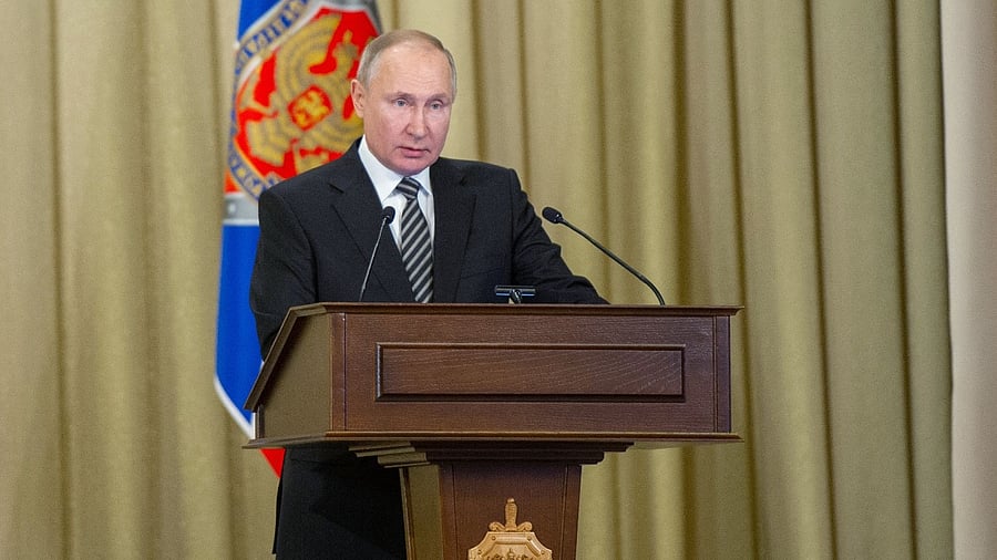 Russian President Vladimir Putin. Credit: AFP Photo