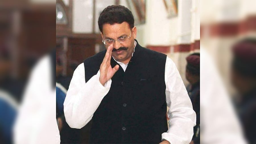 Gangster-turned-politician Mukhtar Ansari. Credit: Facebook/MLA.MukhtarAnsari