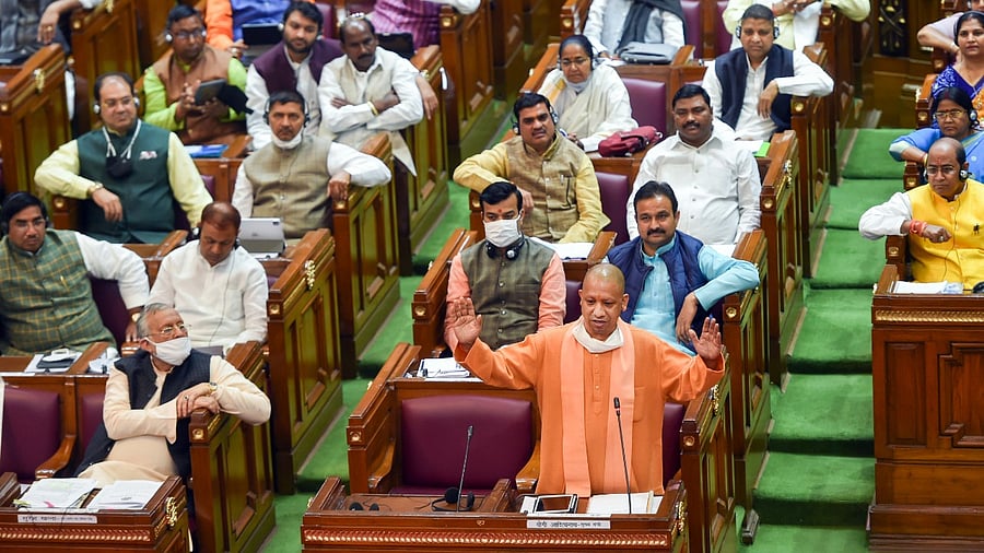 The Uttar Pradesh Prohibition of Unlawful Conversion of Religion Bill, 2021 seeks to replace the ordinance promulgated in November last year. Credit: PTI Photo