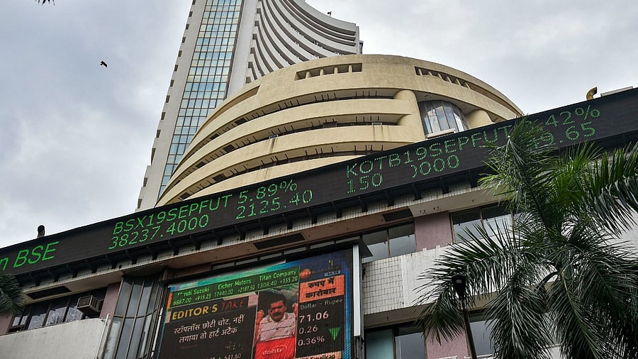 BSE building. Credit: PTI Photo