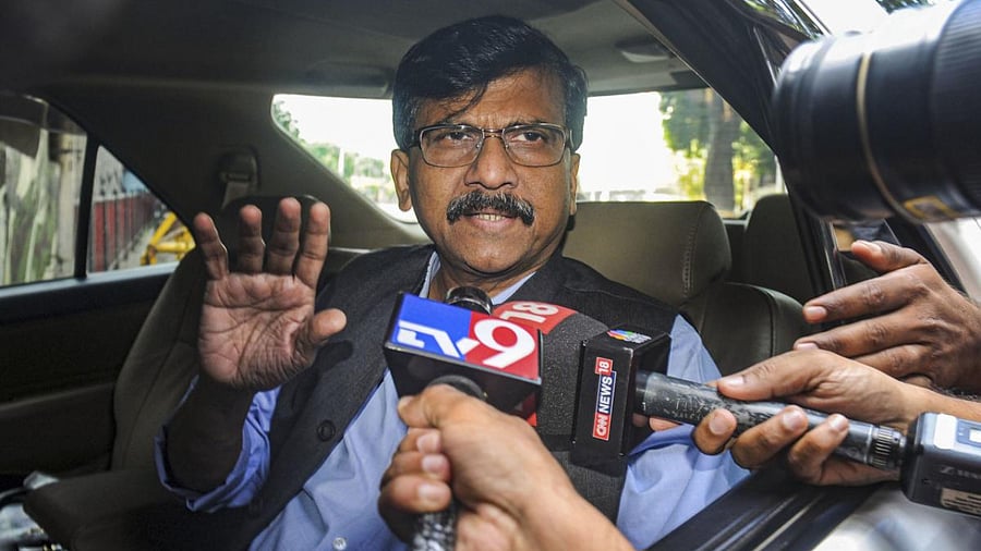 Raut said the alleged misuse of power and money by "people sitting in Delhi" is not in the country's interest. Credit: PTI file photo.