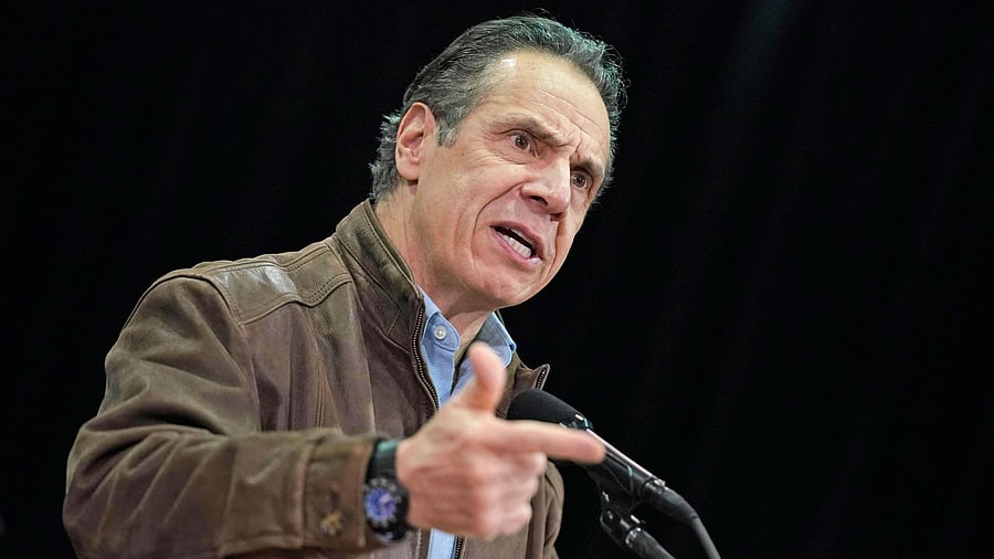 New York Governor Andrew Cuomo. Credit: AFP Photo