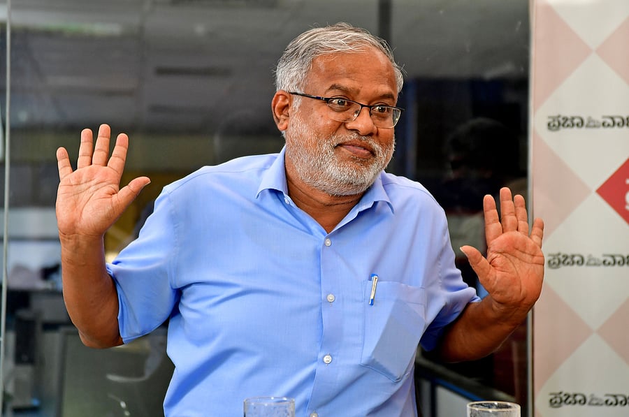 Karnataka Education Minister S Suresh Kumar. Credit: PV Photo/Krishnakumar P S