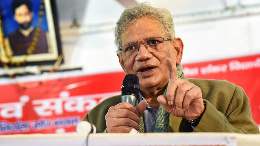 CPI(M) general secretary Sitaram Yechury. Credit: PTI Photo