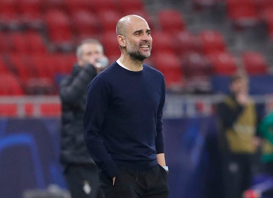 Manchester City manager Pep Guardiola. Credit: Reuters Photo