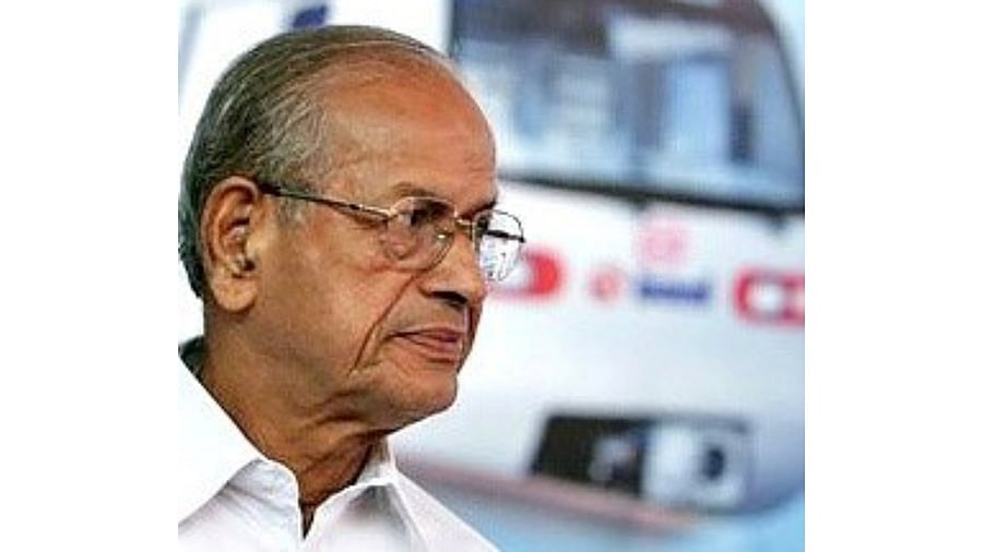 E Sreedharan. Credit: Facebook Photo/@E.Sreedharan