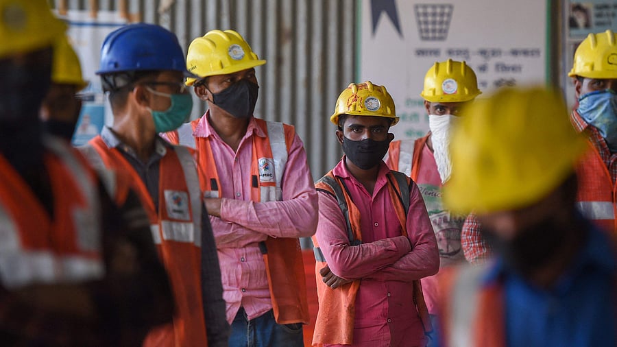 New curbs on movement of people or restrictions on businesses are a risk to the nascent recovery, given that gains in the October-December quarter probably came from the reopening of the economy, which is primarily driven by domestic consumption. Representative image. Credit: AFP Photo