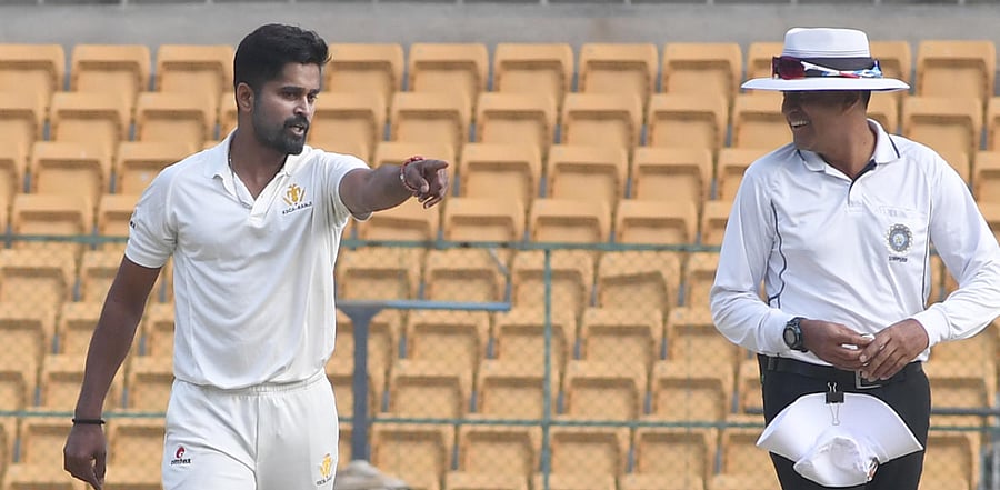 R Vinay Kumar. Credit: DH Photo