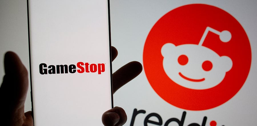 Members of the WallStreetBets forum on Reddit continued to tout GameStop shares as heading for the moon. Credit: Reuters Photo