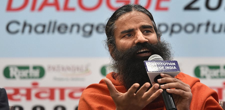 Yoga Guru Baba Ramdev. Credit: PTI File Photo