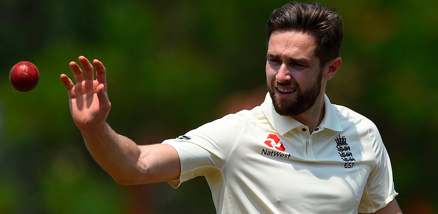 Chris Woakes. Credit: AFP Photo
