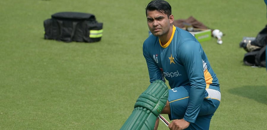 Pakistan cricketer Umar Akmal. Credit: AFP Photo