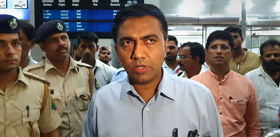 Chief Minister Pramod Sawant will present the budget on March 24. Credit: PTI Photo