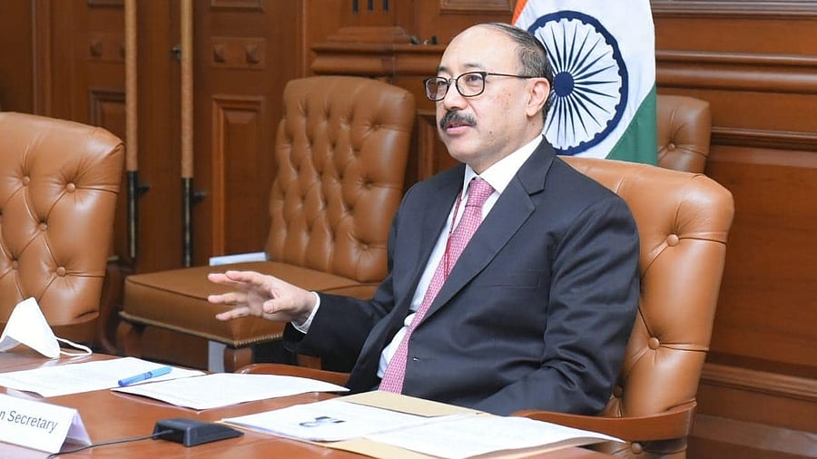 India's Foreign Secretary Harsh Vardhan Shringla. Credit: Facebook/HarshVShringla