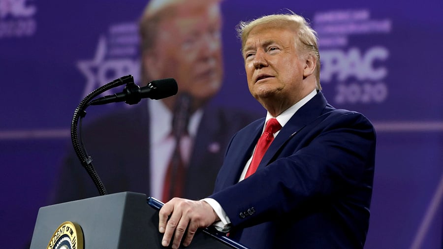 Former US President Donald Trump. Credit: Reuters File Photo