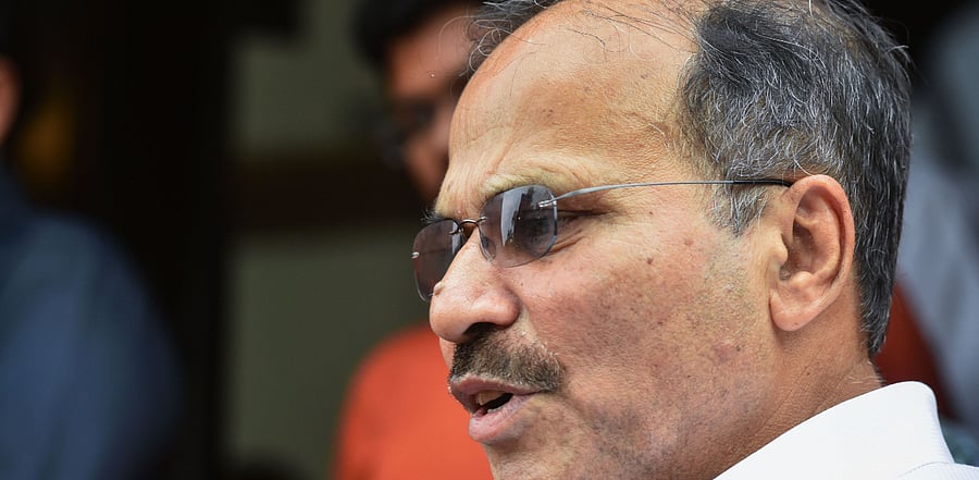 Congress leader Adhir Ranjan Chowdhury. Credit: PTI Photo