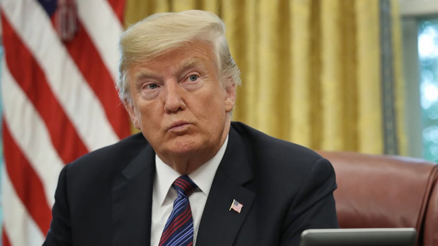 Former US President Donald Trump. Credit: Getty Images