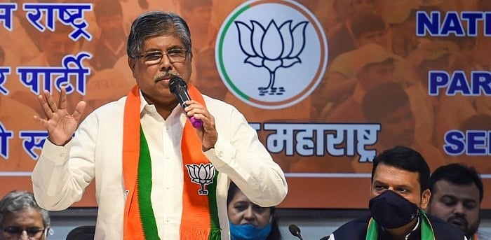 Chandrakant Patil. Credit: PTI Photo