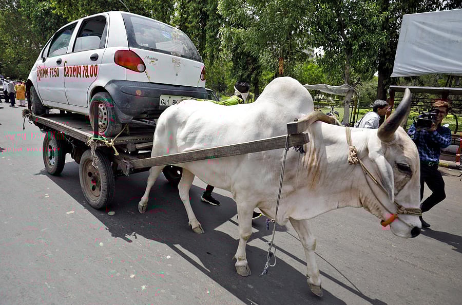 There have been widespread protests after skyrocketing fuel prices upset the common man's budget. Credit: Reuters