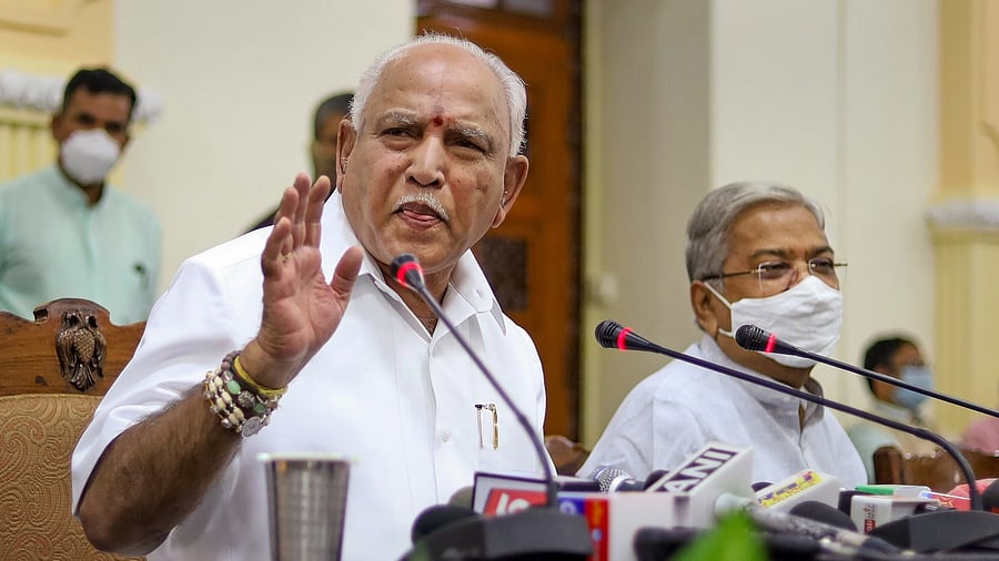 Karnataka Chief Minister B S Yediyurappa. Credit: PTI File Photo