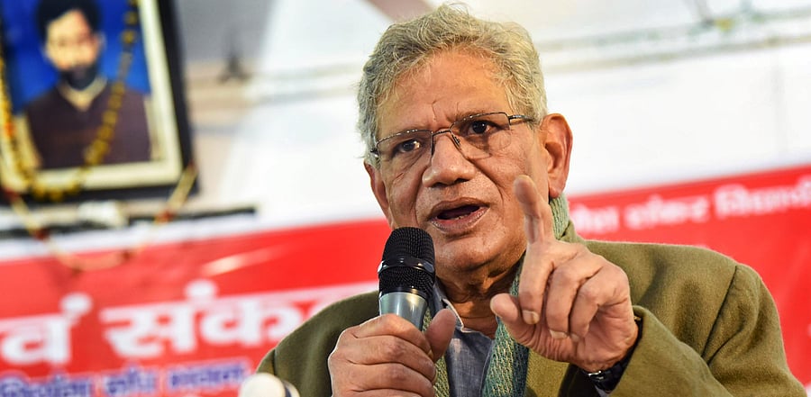 CPI(M) general secretary Sitaram Yechury. Credit: PTI Photo