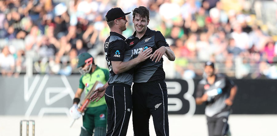 A scene from the New Zealand vs Pakistan match in Auckland. Credit: AFP File Photo