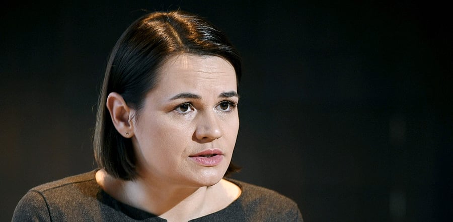 Political activists like Svetlana Tikhanovskaya are also on the list. Credit: AFP Photo