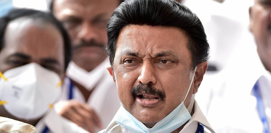 Dravida Munnetra Kazhagam (DMK) President and Leader of Opposition MK Stalin. Credit: PTI photo.