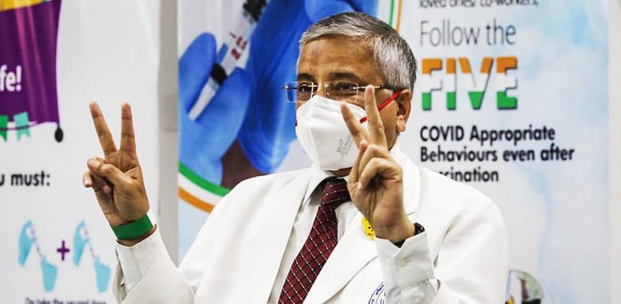 Randeep Guleria. Credit: PTI Photo