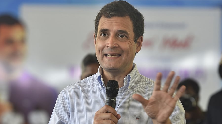 Congress leader Rahul Gandhi. Credit: PTI File Photo