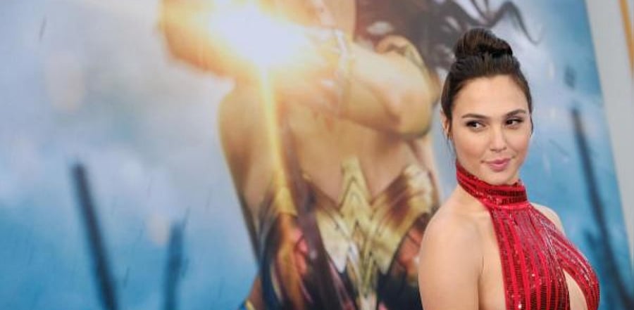 Actress Gal Gadot at the world premiere of "Wonder Woman" Credit: AFP Photo/Chris Delmas