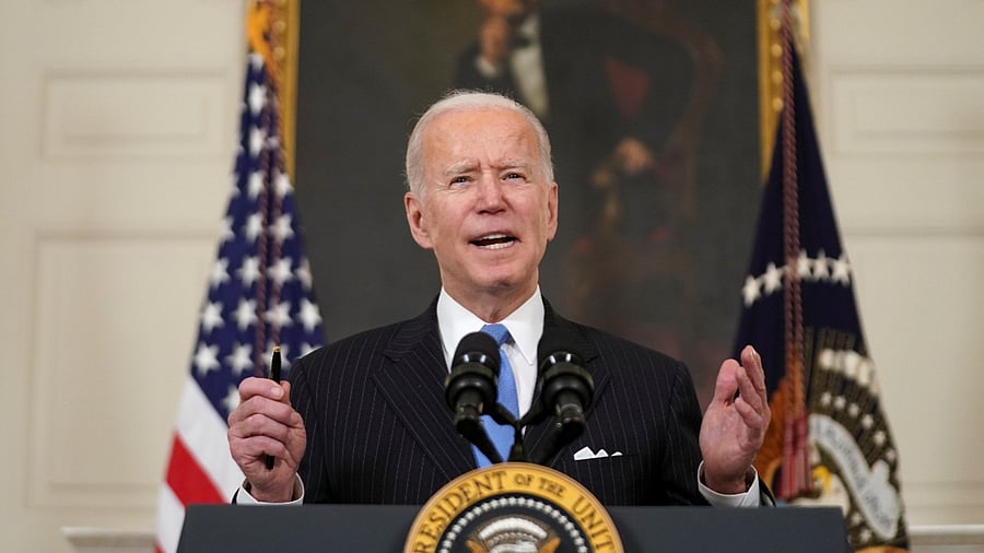 US President Joe Biden. Credit: Reuters Photo