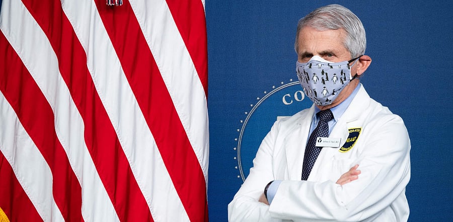 Dr Anthony Fauci. Credit: AFP Photo