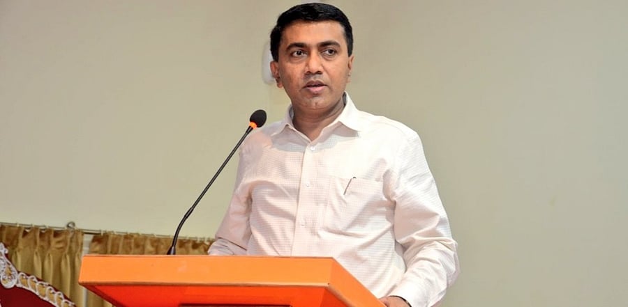 Dr. Pramod Sawant, CM of Goa Credit: Twitter/@DrPramodPSawant