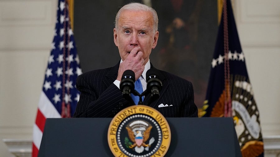 US President Joe Biden. Credit: AP/PTI Photo