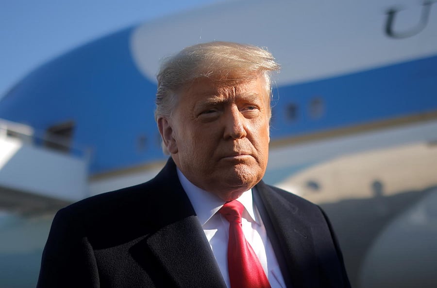 Former US President Donald Trump. Credit: Reuters File Photo
