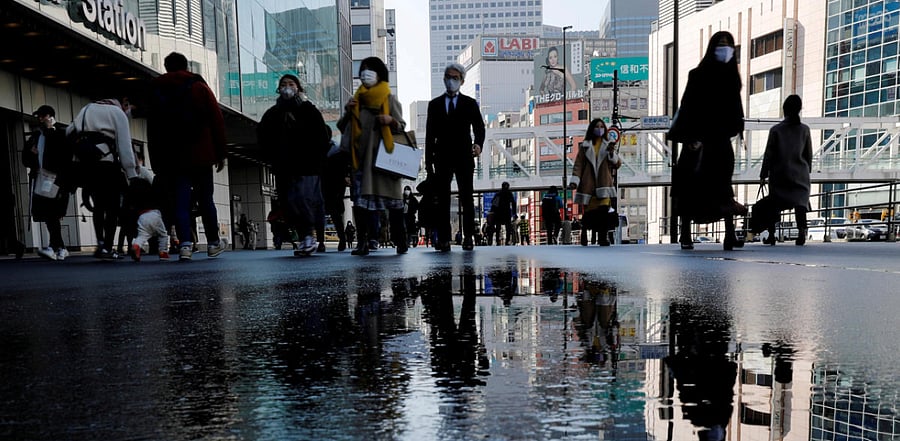 Coronavirus disease (Covid-19) outbreak in Tokyo. Credit: Reuters Photo