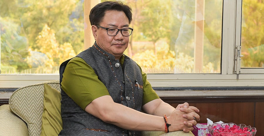 Union Sports and Youth Welfare minister Kiren Rijiju. Credit: PTI File Photo
