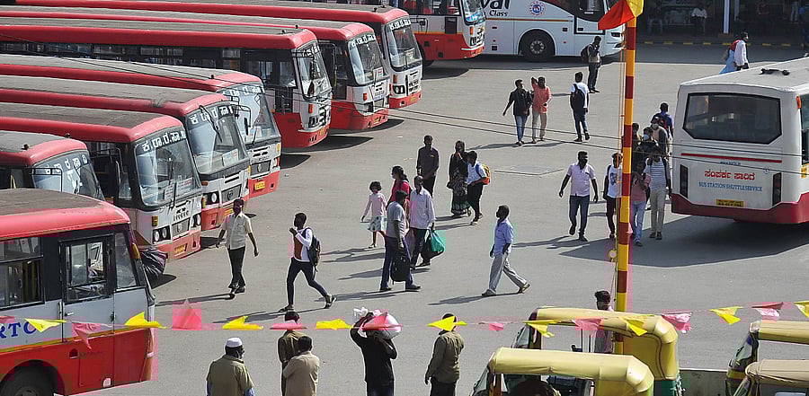 KSRTC. Credit: DH file photo.