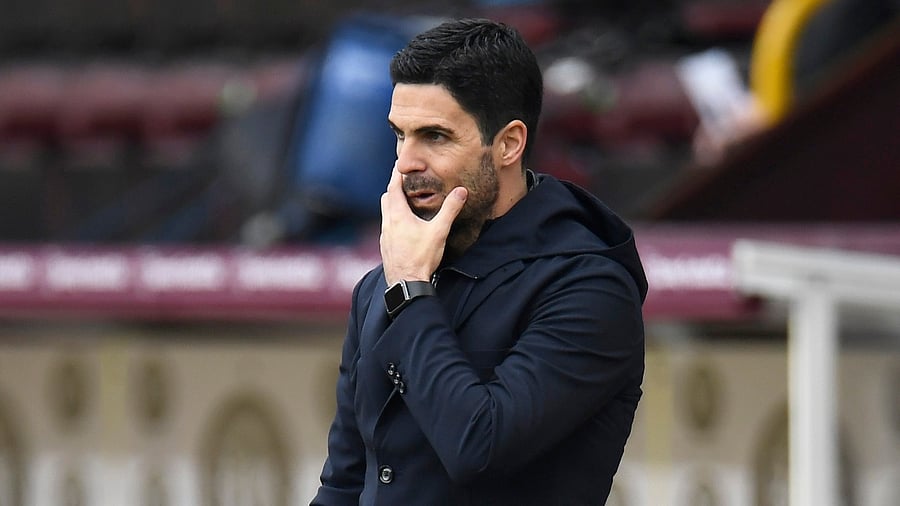 Arsenal manager Mikel Arteta. Credit: Reuters Photo