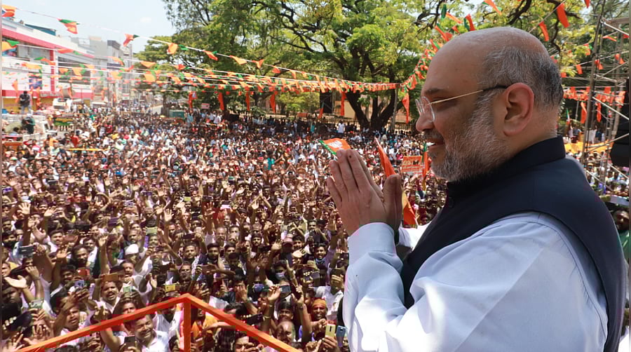  Union Home Minister Amit Shah. Credit: DH Photo