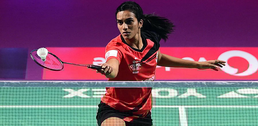 PV Sindhu. Credit: DH file photo.